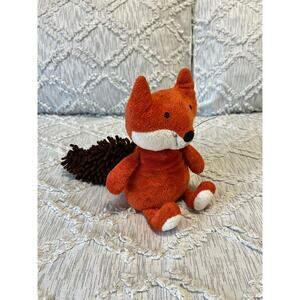 Jellycat Noodle Fox Retired 2013 Stuffed Animal Plush